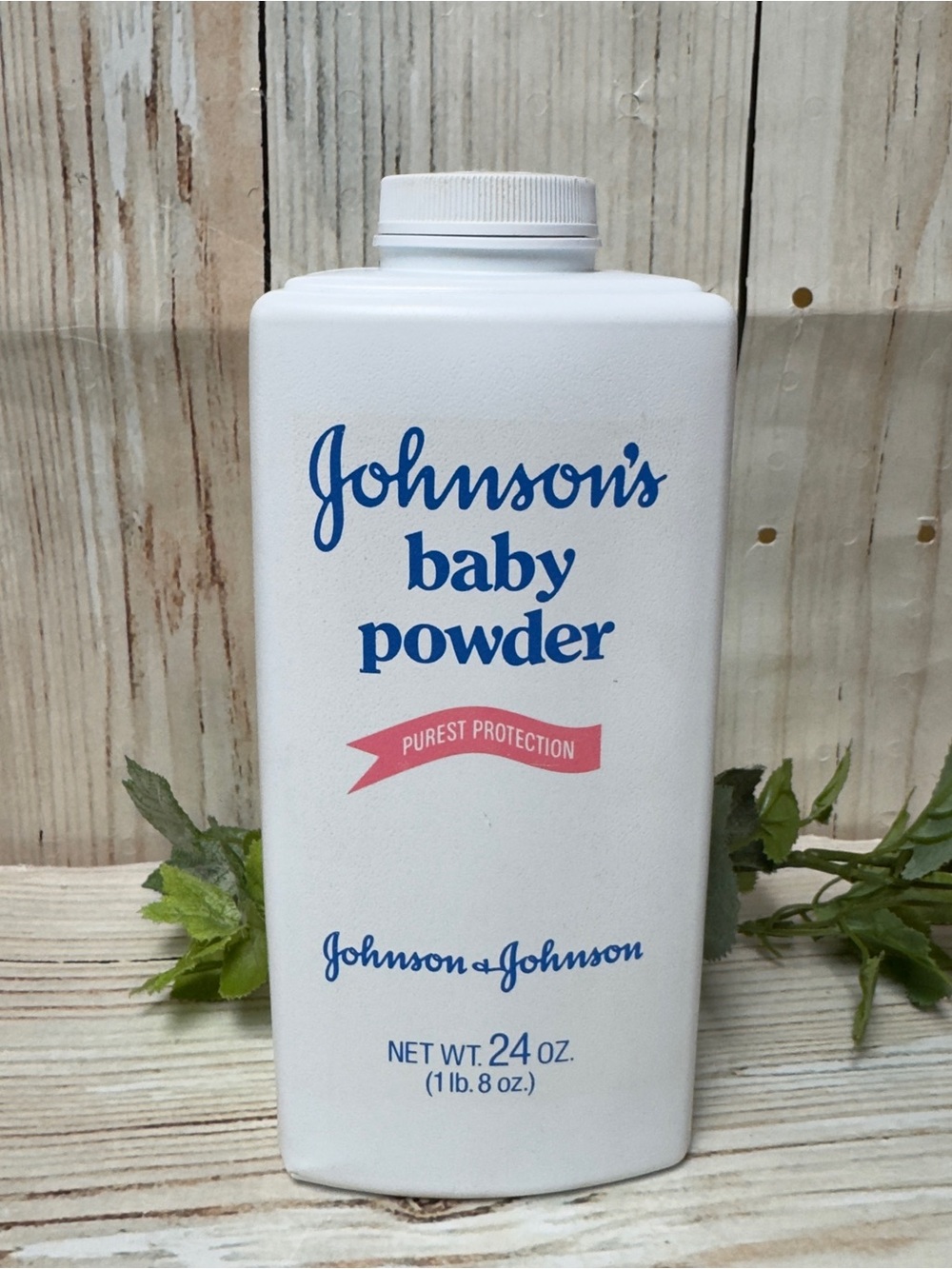 Vtg 1985 Johnsons Baby Powder TALC 24oz Purest Protection movie Prop 80s